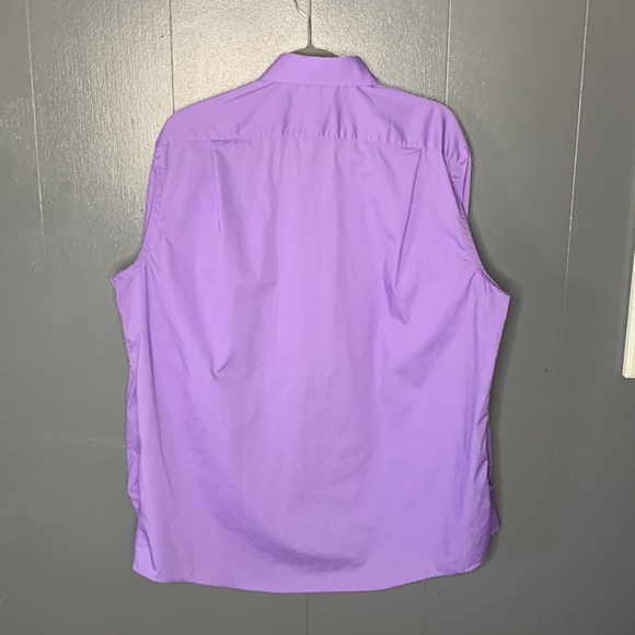 Croft & Barrow Men's Shirt 17 34/35 Purple - Picture 9 of 9